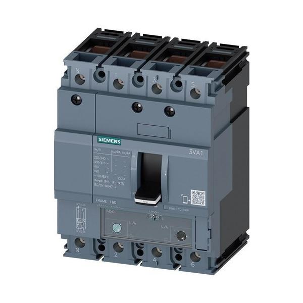INTERRUPTOR FRAME 160 55kA 4 POLOS TM240 63A NEUTRO BORNE
