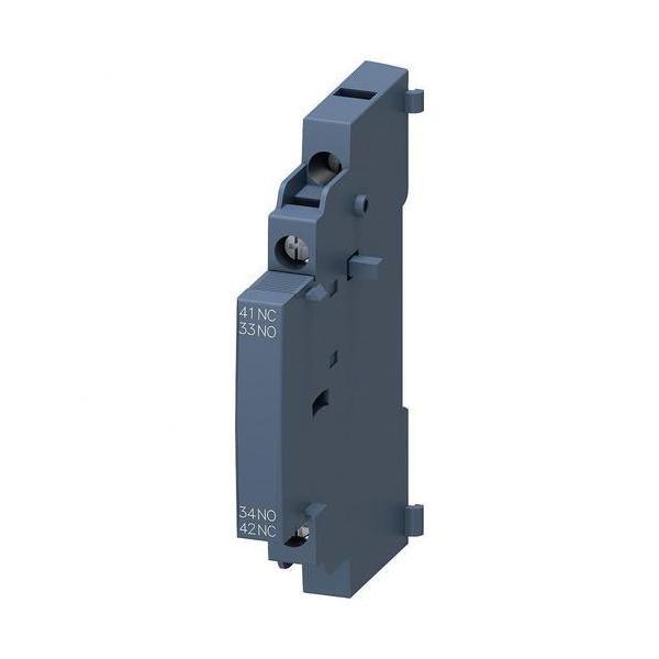 BLOQUE CONTACTO LATERAL 1NA+1NC PARA INTERRUPTOR S00/S0 TORNILLO