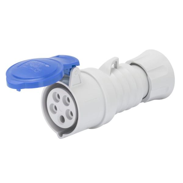 BASE MOV.RTA.HP CONEXIONADO TORN.3P+T 16A 200-250V 50-60Hz 9h AZ IP44/54