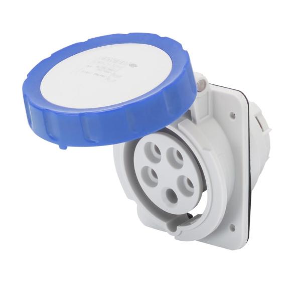 BASE FJA.EMP.10° CONEXIONADO TORN.3P+N+T 16A 200-250V 50-60Hz 9h AZ IP66/67