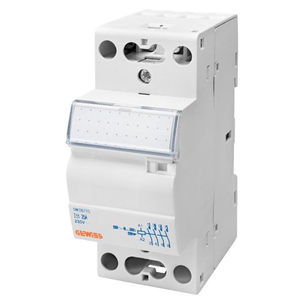 CONTACTO 2NA 25A 230V 2 MÓDULOS
