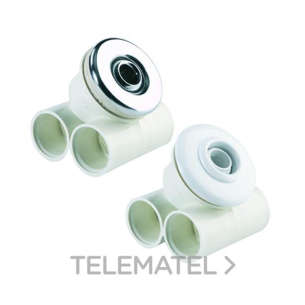 JET 1.1/4" FRONTAL PLSTICO BLANCO