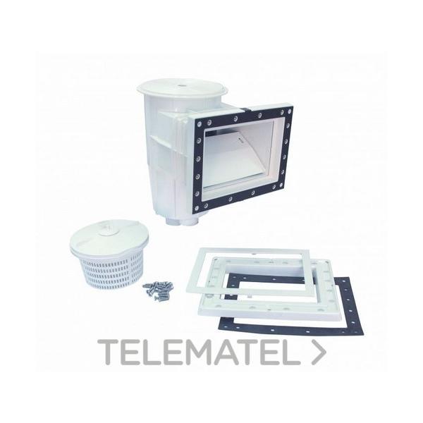 SKIMMER 15l BOCA ESTÁNDAR TAPA CUADRADA PRESIÓN