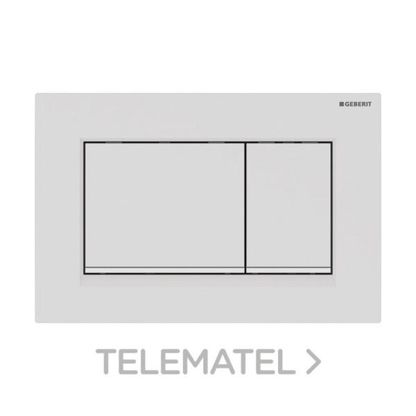 PULSADOR GEBERIT Sigma30 DBL.DESC.BLM.LAC.REVEST.BL 295x175x45mm