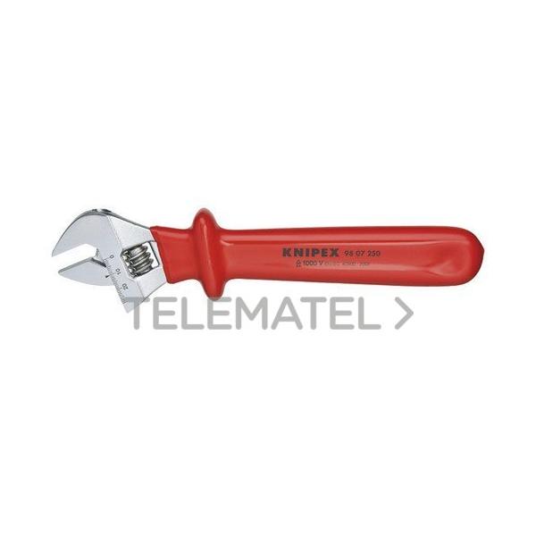 LLAVE AJUSTABLE MOLETA CENTRAL 1000V 250mm