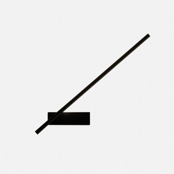 APLIQUE TUBS LED 11,5W 3000K NEGRO