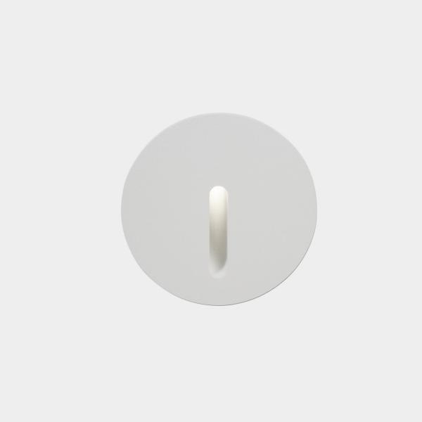 EMPOTRABLE PARED IP65 BAT REDONDO LINEAL LED 2,2W 3000K 11lm BLANCO