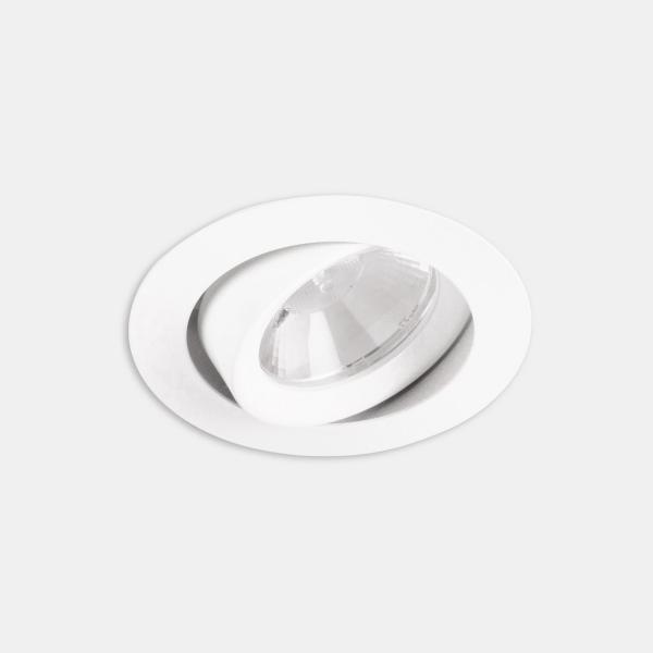 DOWNLIGHT PLAY FLAT REDONDO 11,9W 3000K CRI90 33,8 BLANCO IP23 1330lm