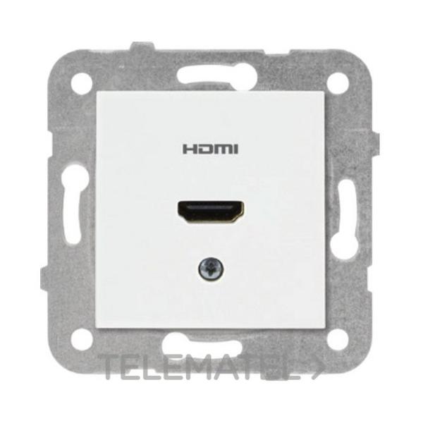 TOMA HDMI KARRE PLUS HEMBRA / HEMBRA TAPA FRONTAL BLANCA INCLUIDA