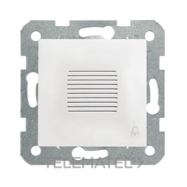 ZUMBADOR KARRE 230V BASTIDOR METÁLICO CON GARRAS TAPA FRONTAL BLANCA INCLUIDA