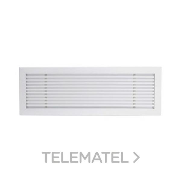 REJILLA LINEAL DEFLEXIÓN VERTICAL 900x150mm CLIP BLANCO