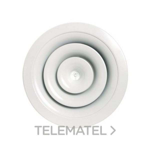 DIFUSOR CIRCULAR CON PUENTE 250mm BLANCO