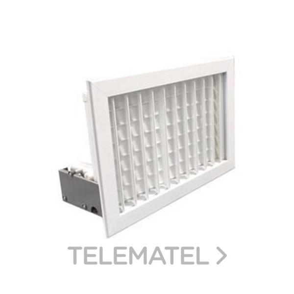 REJILLA INTELIGENTE FIJACIÓN CLIP 250x100mm BLANCO