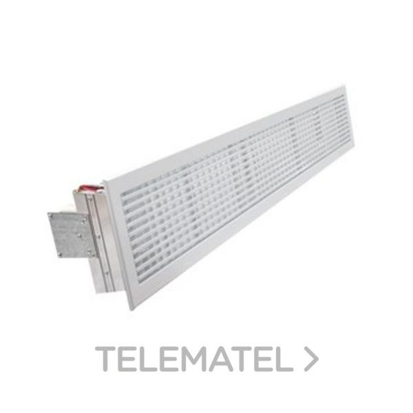 REJILLA LINEAL MOTORIZADO CLIP 400x100 BLANCO
