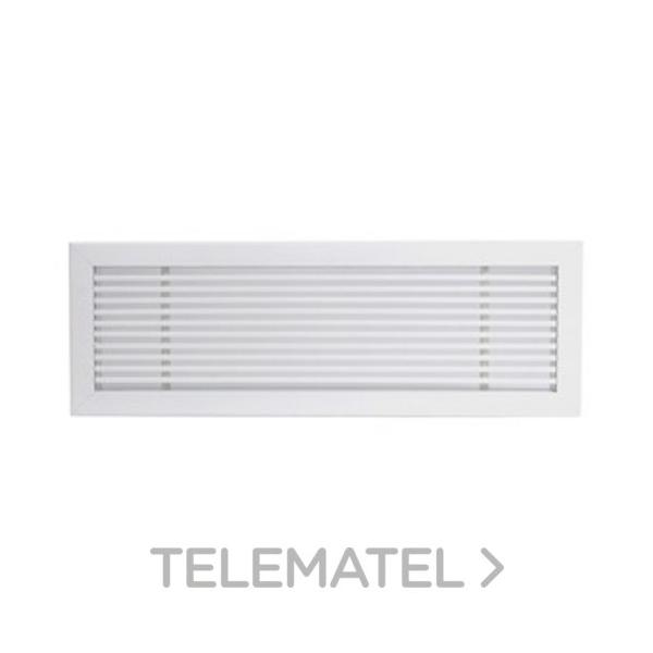 REJILLA LINEAL CLIP 400x300mm BLANCO