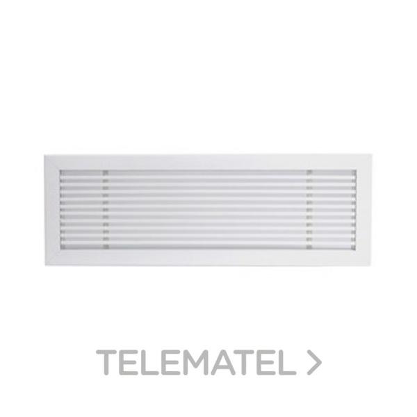 REJILLA LINEAL CLIP 500x200mm BLANCO