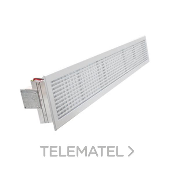 REJILLA LINEAL MOTORIZADO CLIP 1000x100 BLANCO