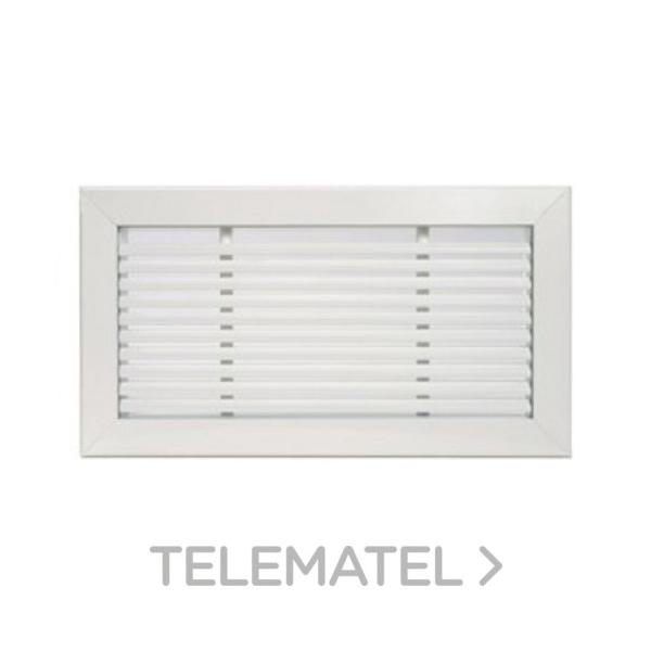 REJILLA LINEAL 15º 1 DIRECCIONES CLIP 800x100 BLANCO