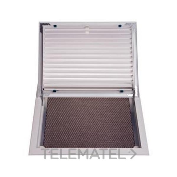 REJILLA DE RETORNO PORTAFILTROS TORNILLO 450x150mm BLANCO