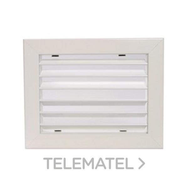 REJILLA RETORNO TORNILLO 600x300mm BLANCO