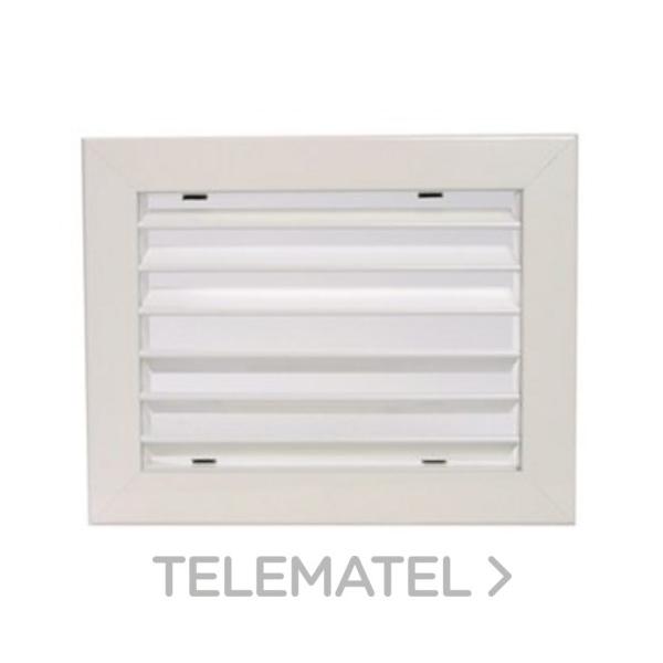 REJILLA RETORNO CLIP 800x250mm BLANCO