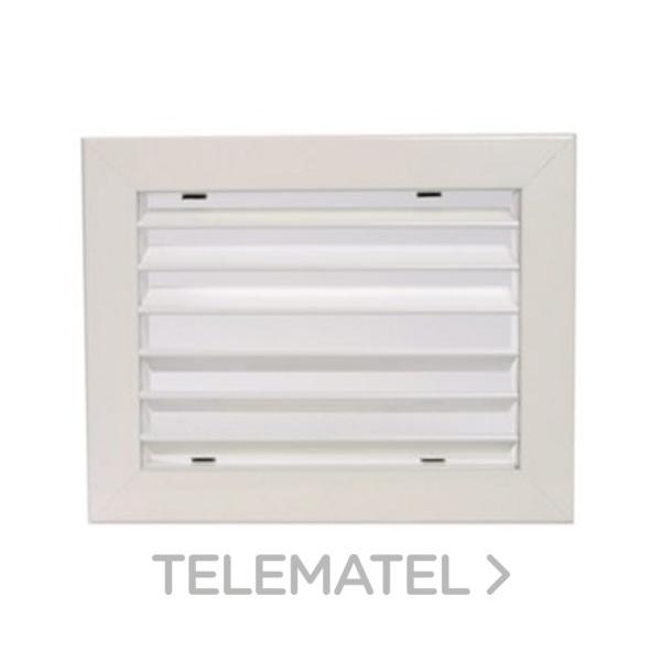 REJILLA RETORNO TORNILLO 600x600mm BLANCO
