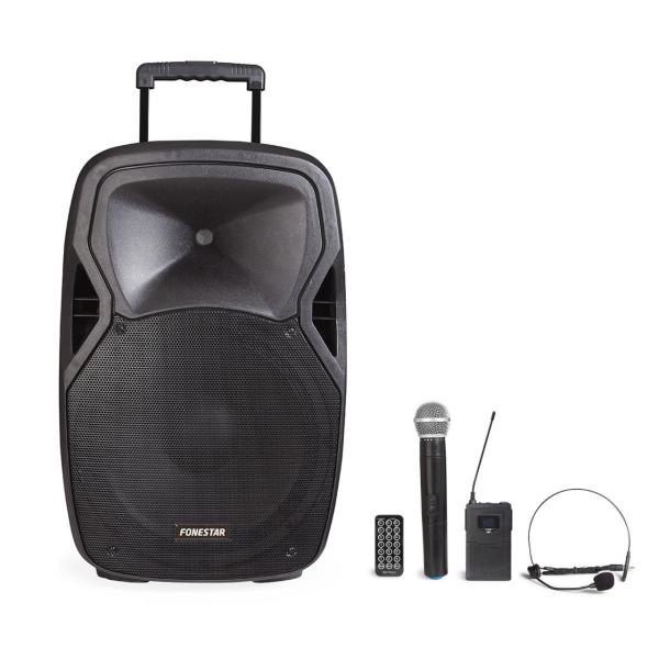 AMPLIFICADOR PORTÁTIL Malibu-215l WOOFER 15"