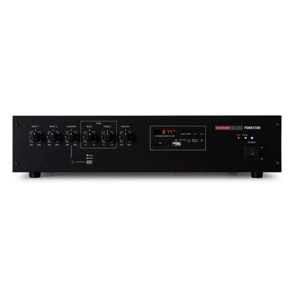 AMPLIFICADOR DE MEGAFONÍA / REPRODUCTOR USB / SD / mp3 180W RMS