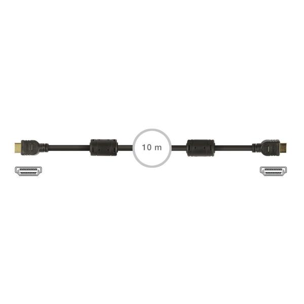 CONEXIÓN HDMI MACHO-MACHO 28AWG 10m