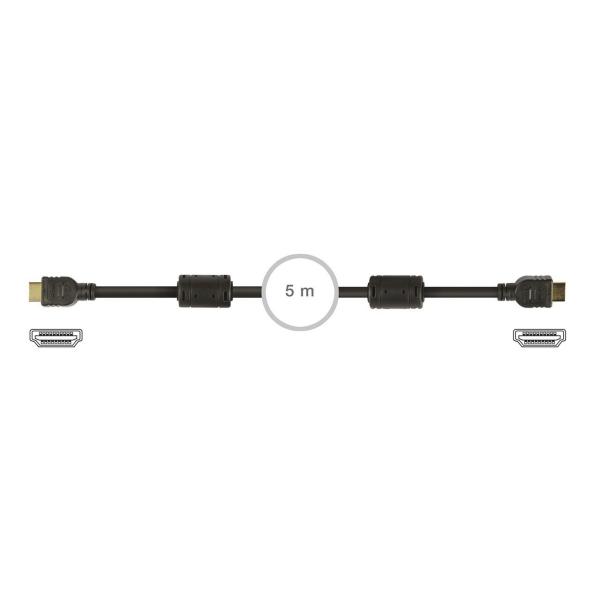 CONEXIÓN HDMI MACHO-MACHO 28AWG 5m