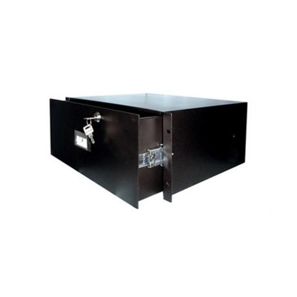 CAJÓN METÁLICO 6U RACK 19" 435x267mm NEGRO