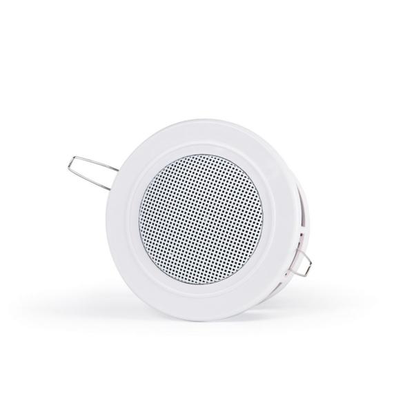 ALTAVOZ 2.1 / 2" 10W CON TRANSFORMADOR REJILLA METÁLICO BLANCO