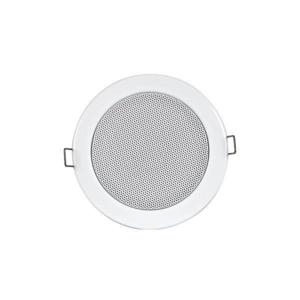 ALTAVOZ 3" 15W CON TRANSFORMADOR REJILLA METÁLICO BLANCO