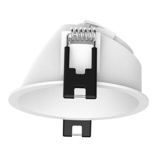 ARO ACCESORIO FLIP REDONDO BLANCO / BLANCO ASIMTRICO 75mm