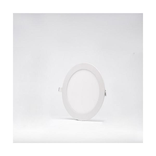 ARO EMPOTRAR ULTRAFINO LEDS 18W REDONDO BLANCO NEUTRO BLANCO