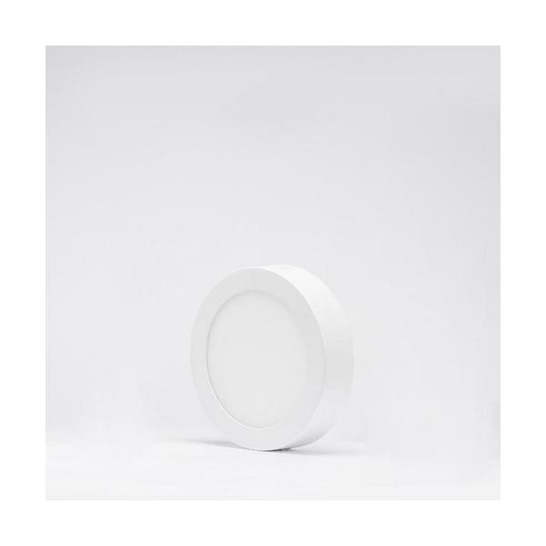 ARO ULTRAFINO DE LEDS 12W REDONDO DE SUPERFICIE BLANCO NEUTRO BLANCO