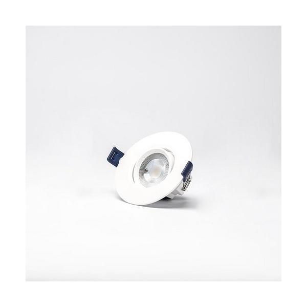 MINI DOWNLIGHT ORIENTABLE REDONDO 7W REGULABLE BLANCO CÁLIDO 45