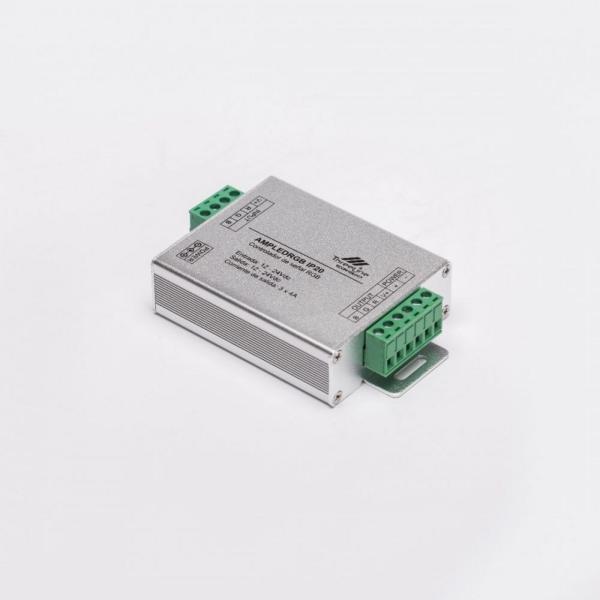 AMPLIFICADOR DE SEÑAL DE 2 CANALES PARA TIRAS LED BICOLOR