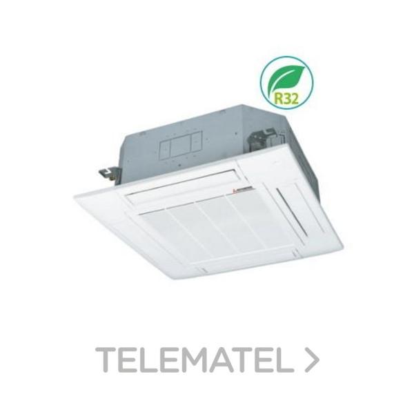 UNIDAD INTERIOR CASSETTE 4 VÍAS FDT71VH MULTI-PAC INVERTER PANEL BLANCO