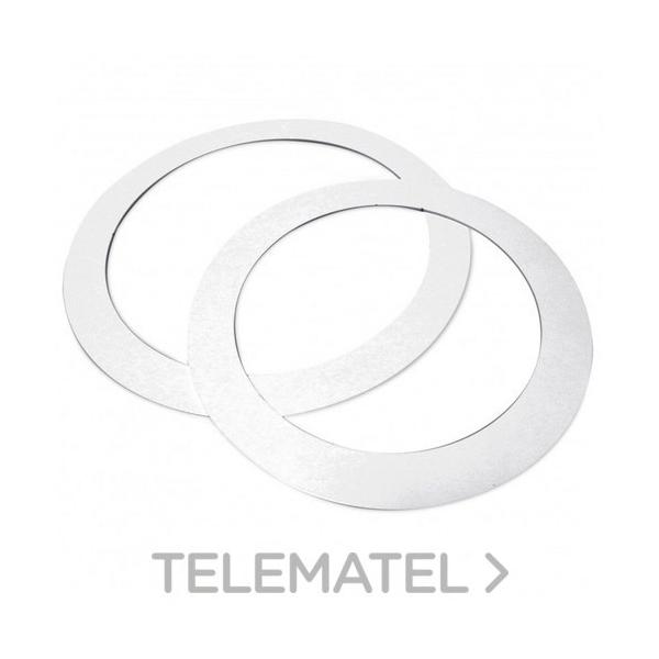 ARO CUBRE HUECO PARA DOWNLIGHT BLANCO 18W DIÁMETRO 255 BLANCO
