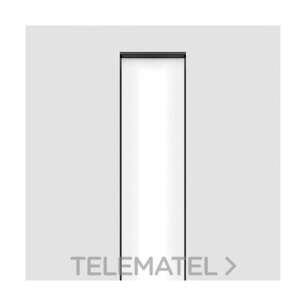 LUMINARIA LINEAL CONECTABLE INEA 40W 4000K 1500mm CONEXIÓN INTERMEDIA NEGRO