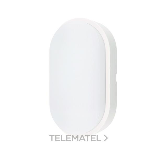 APLIQUE EXTERIOR OVAL 14W 1200lm 4000K BLANCO