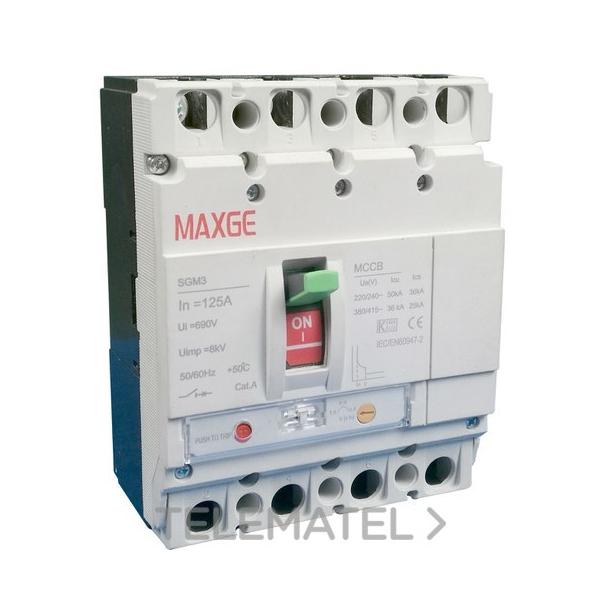 INTERRUPTOR EN CAJA MOLDEADA AJUSTE ELECTROMECNICO 4P 36kA 128-160A