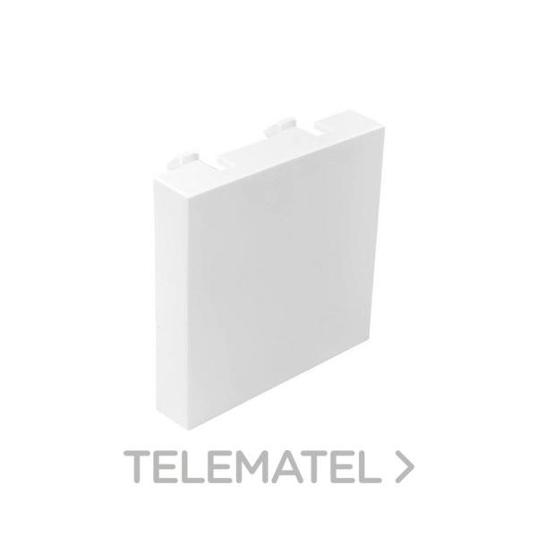 TAPA CIEGA 1 MÓDULO 45x45mm PARA CAJAS FME BLANCO