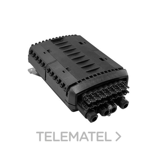 CAJA FTTH IP68 4 PTO.(1oval+2)16 PTO.ACOM.4 BAND.96 FUSIONES PP NG