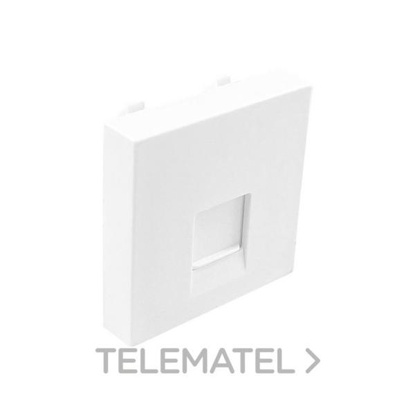 MODULO PARA 1 RJ45 45x45mm (1 MDULO) CON VENTANA BLANCO