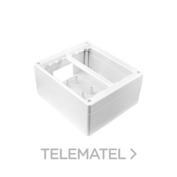 CAJA MECANISMO COMPLETA SUPERFICIE 2 MÓDULOS (4 ELEMENTOS 45x45)