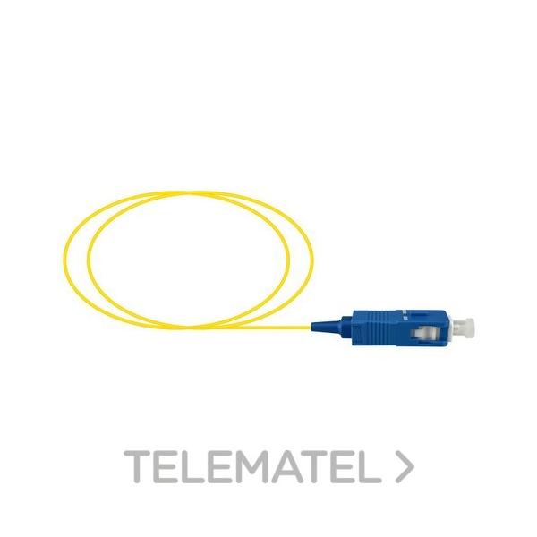 PIGTAIL SC/UPC SM 9/125 G657A2 LSZH-FR 0,9mm AMARILLO 1,5m (EN BOLSA)