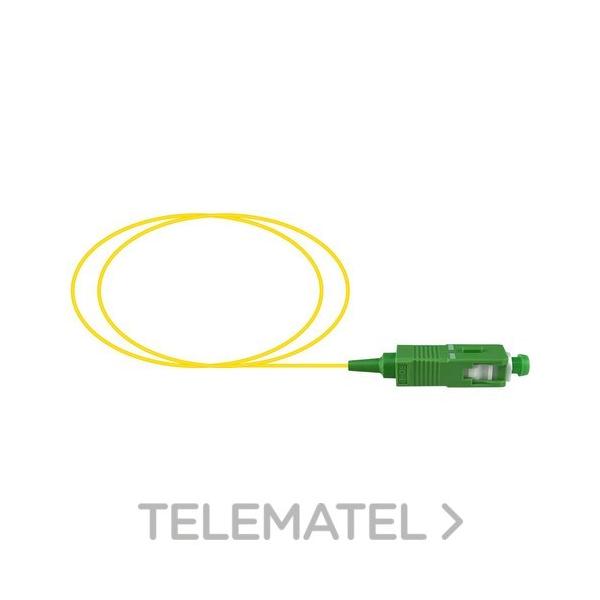 PIGTAIL SC/APC SM 9/125 AMARILLO 1,5m G657A2 LSZH-FR 0,9mm (EN BOLSA)