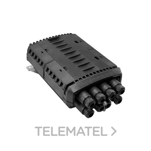 CAJA DISTR.IP68 1 PTO.OVAL 6 PTO.SGR.12 BAND.288 FUSIONES PP NG